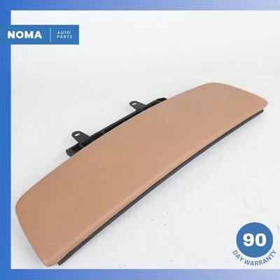 02-05 BMW E66 745Li 760i lado derecho consola central reposabrazos tapa marrón OEM Foto 1 de 4