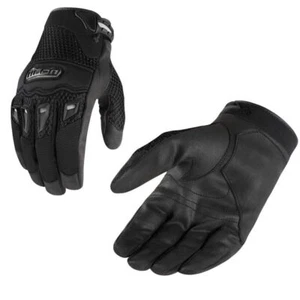 Icon Twenty-Niner CE Street Motorcycle Riding Black Gloves - Pick Size - Picture 1 of 6