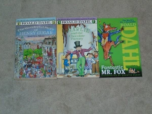LOT OF THREE ROALD DAHL PAPERBACK BOOKS - NINE STORIES - Picture 1 of 2