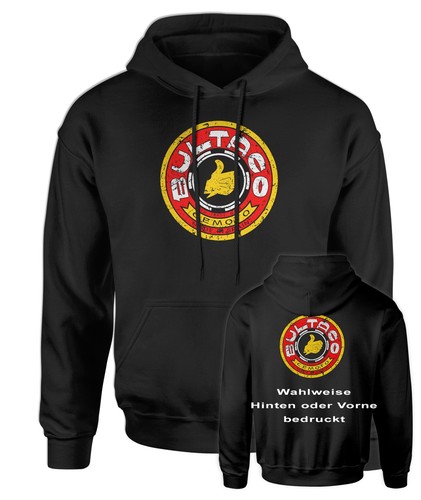 SACAI Felpa con cappuccio pullover Bultaco moto vintage Spagna biker motociclisti