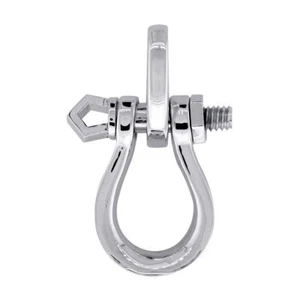 Large Hardware Shackle Pendant in Sterling Silver - Picture 1 of 4
