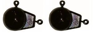 2 Stück 6 Pfund Yeck gerippte Downrigger Gewichte - Bild 1 von 1