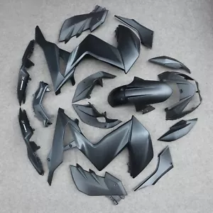 ABS Fairing Bodywork Kit Panel Set Fit for Kawasaki Z250 Z300 2013-2017 14 15 16 - Picture 1 of 14