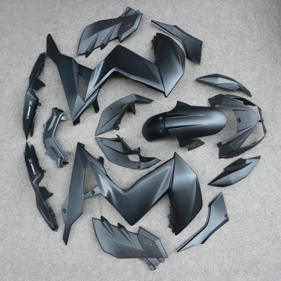 ABS Fairing Bodywork Kit Panel Set Fit for Kawasaki Z250 Z300 2013-2017 14 15 16 - Image 1 of 4