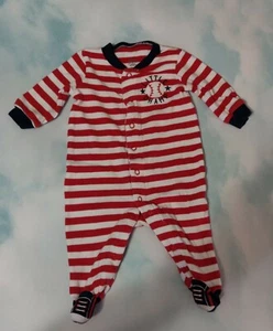 Béisbol Just One You by Carter's Baby Boy's de una pieza con traje de pies 3 meses - Imagen 1 de 5