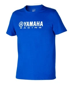 Genuine Yamaha 2024 Paddock Blue Men's Classic T-Shirt - Picture 1 of 2