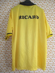 Tee Shirt Ricard Apero jaune pastis maillot de feria ancien Vintage- XL - Imagen 1 de 6