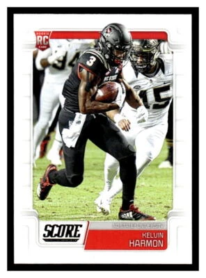 2019 Score  #380 Kelvin Harmon - NC State Wolfpack Rookie - Image 1 of 2