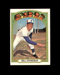 Bill Stoneman Signed Original 1972 Topps Montreal Expos Autographed - Picture 1 of 2