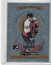 ERIC LINDROS 1997-98 DONRUSS PREFERRED STAR FACTOR PROMO
