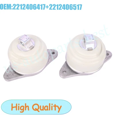 Par de montaje de motor izquierdo y derecho para Mercedes-Benz S550 2012-13 4Matic 4,7 L Foto 1 de 4