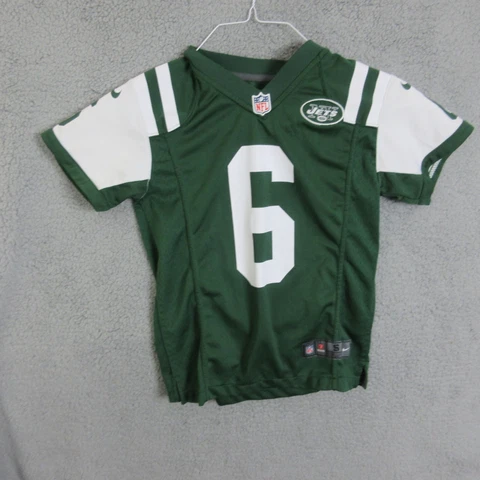 New York Jets  Mark Sanchez Jersey  Youth Small 8 Multicolor Reebok Onfield Cover
