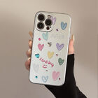Colorful Love Back For iPhone 15 14 13 12 11 Pro Max XS Max Phone Case Cover