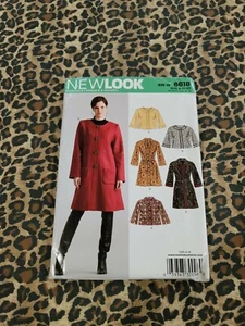 NEW LOOK Sewing Pattern 6618 JACKETS & BELT 10-22 RARE UN-CUT(2129 - Picture 1 of 2