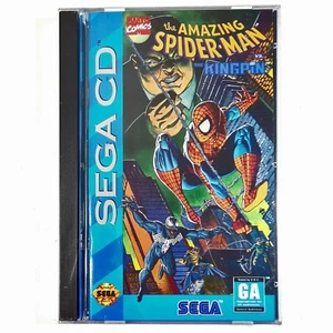 ©1993 Marvel Sega CD Game The Amazing Spider-Man US/NTSC New/Sealed VGA Ready - Picture 1 of 4