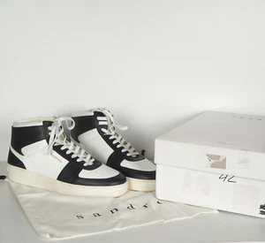Sandro Paris Men's Shoes Size 42 EU Leather Sneakers - Picture 1 of 12