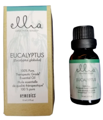 2 aceites esenciales de eucalipto aromaterapia Ellia grado terapéutico 100 % puro 0,5 oz Foto 1 de 4