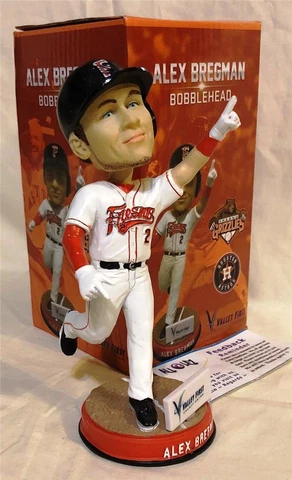 2018 FRESNO GRIZZLIES ALEX BREGMAN SGA BOBBLEHEAD ASTROS ~ NIB Cover