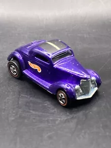 Hot Wheels Redline Classic '36 Ford Coupe Purple w Decal Vintage Toy Car - Picture 1 of 8