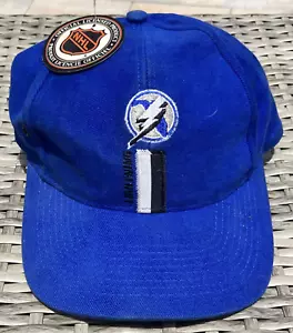 Cappello berretto snapback vintage Tampa Bay Lightning logo 7 2007/2008 inutilizzato - nuovo con etichette - Foto 1 di 11