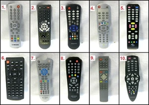 Assorted DGTEC TOPFIELD etc TV Set Top Box Remote controls - Picture 1 of 11
