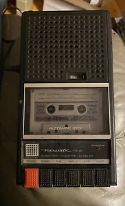 Realistic Radio Shack CTR-80 Shoebox Cassette Recorder Works But No Sound - Picture 1 of 12