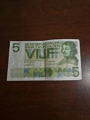 Netherlands 5 gulden P-90 1966 - Image 1 of 2