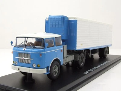 Skoda LIAZ 706 RTTN Camion Blu Bianco Modellino 1:43 Premium ClassiXXs - Immagine 1 di 4