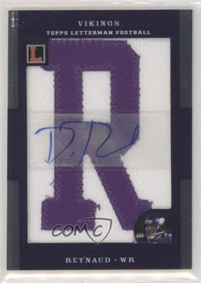 2008 Topps Letterman /35 Darius Reynaud #AP-DR RPA Rookie Patch Auto RC - Image 1 of 2