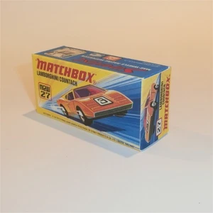 Matchbox Lesney Superfast 27 f Lamborghini Countach I Style Repro Box - Picture 1 of 4