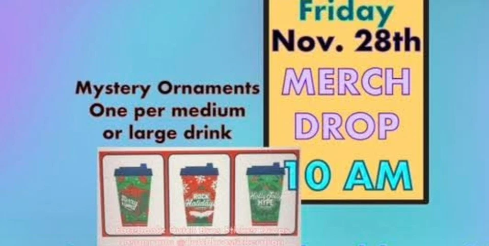 Dutch Bros 2025 Mystery Holiday Cup Ornament *MYSTERY* Presale - Image 1 of 1