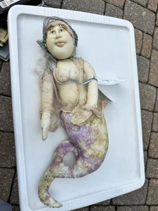 Rara bambola artista OOAK fatta a mano di Katie Gardenia la sirena zingara - Foto 1 di 5