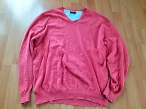 Herren Pullover (Größe XXL, Massimo Dutti, Rot, V-Neck) - Bild 1 von 3