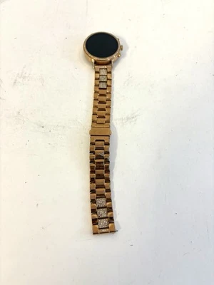 Fossil Women's Gen 4 Venture HR Stainless Steel Rose Gold Bracelet Smartwatch - Image 1 of 4