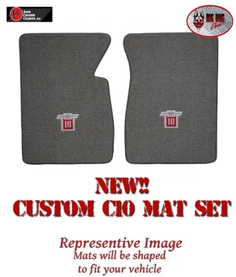 1960-66 Chevy C10 Caminhão Cinza Loop Tapete Tapete Conjunto - Novo Item Quente da ACC - Imagem 1 de 4