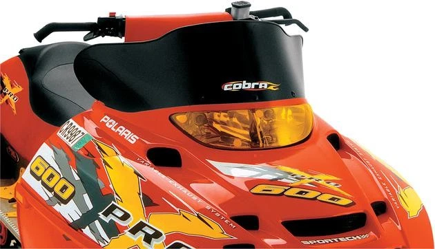 Powermadd Cobra Windshield X-Low 8.5" Black #11511 Polaris - Image 1 of 1