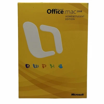 Microsoft Office Mac 2008 Home & Student Edition w/ 3 Product Keys - Image 1 of 4