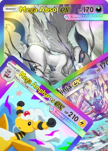 【⚡Quick Trade⚡】Pokemon TCG Pocket Trading 🌈Rainbow🌈 ⭐⭐ Full Art - Image 1 of 1