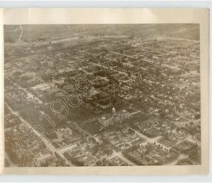 AERIAL View Of Residential Section Cheyenne WYOMING 1920s Press Photo VTG - Picture 1 of 2