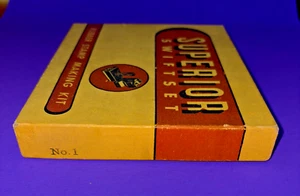 Vintage Superior Swiftset Rubber Stamp Making Kit No. 1 - Picture 1 of 6