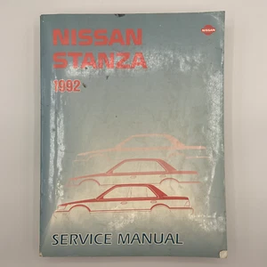 Nissan Stanza 1992 manual de reparación de taller de servicio - Imagen 1 de 1