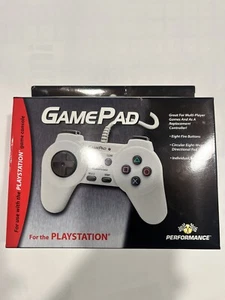 NEW in Original Box Playstation 1 GAMEPAD Turbo Controller SEALED VINTAGE - Picture 1 of 6