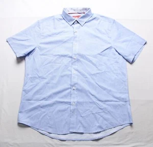 Report Collection Men's 4-Way Performance S/S Sport Shirt AW5 Blue Large NWT - Picture 1 of 3
