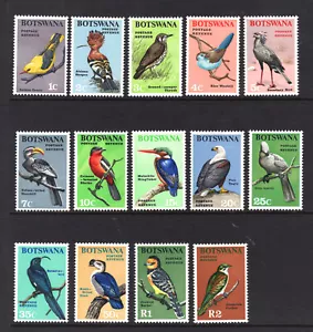 M23234 Botswana 1967 SG220/233 Definitives UMM, Cat £53 - Picture 1 of 1