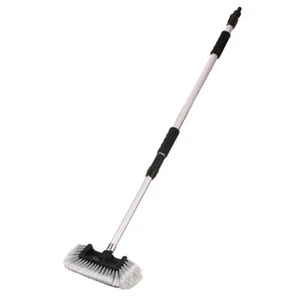 Car Wash Brush Cleaning Washing Tool Telescoping Handle Truck Vehicle Boat Patio - Picture 1 of 11