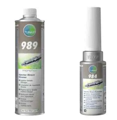 KIT ADDITIVI DIESEL TUNAP 989 (300ml) + 984 (200ml) PULIZIA PROTEZIONE INIETTORI