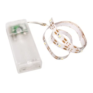 Bande lumineuse LED, jaune lumineux, 55cm, 16 LED's 6mm, 1 pce - Bild 1 von 2