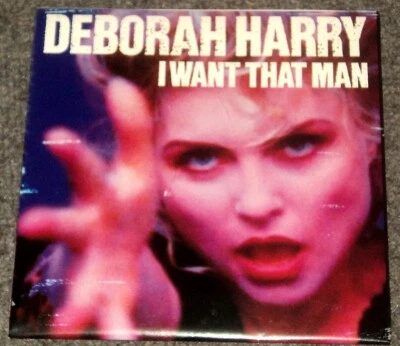 BLONDIE DEBBIE HARRY "I Want That Man" 1989 UK ONLY 7" w/POSTER SLEEVE MINT 7" - Image 1 of 3