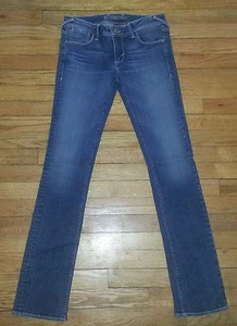 Divine Rights of Denim Jeans Distressed Skinny Blue Jeans NWOT Sz 27 30x33 p2633 - Picture 1 of 8