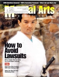 MARTIAL ARTS PROFESSIONAL Magazine February 1998 - Picture 1 of 1